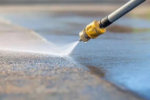 High Pressure wash for driveways