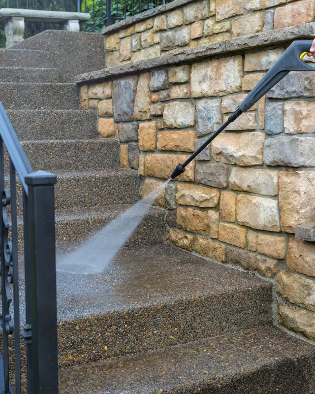 concrete cleaning